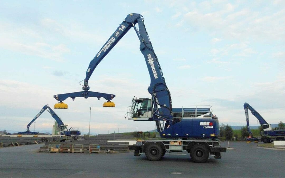 Neuer Bagger am Standort Könitz