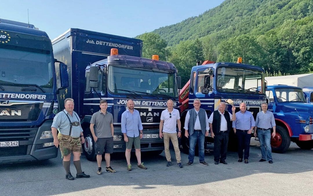 MAN-Vorstand zu Besuch in Nußdorf