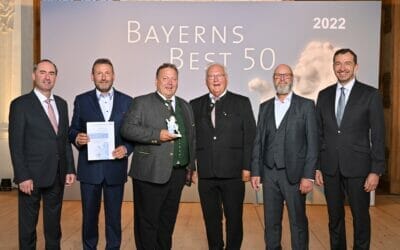 Erneut mit BAYERNS BEST 50 ausgezeichnet