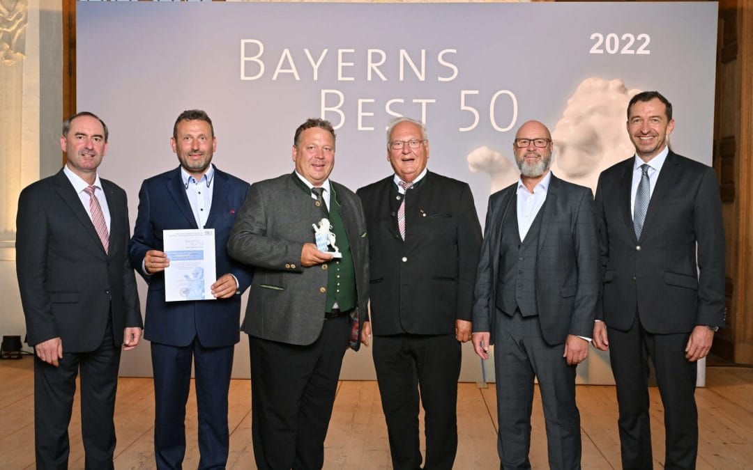 Once again awarded BAYERNS BEST 50