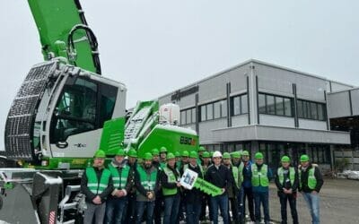 Factory visit Sennebogen