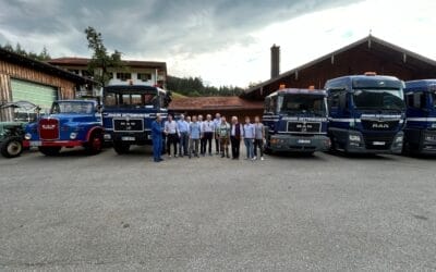 MAN-Vorstand zu Besuch in Nußdorf am 27.06.2024
